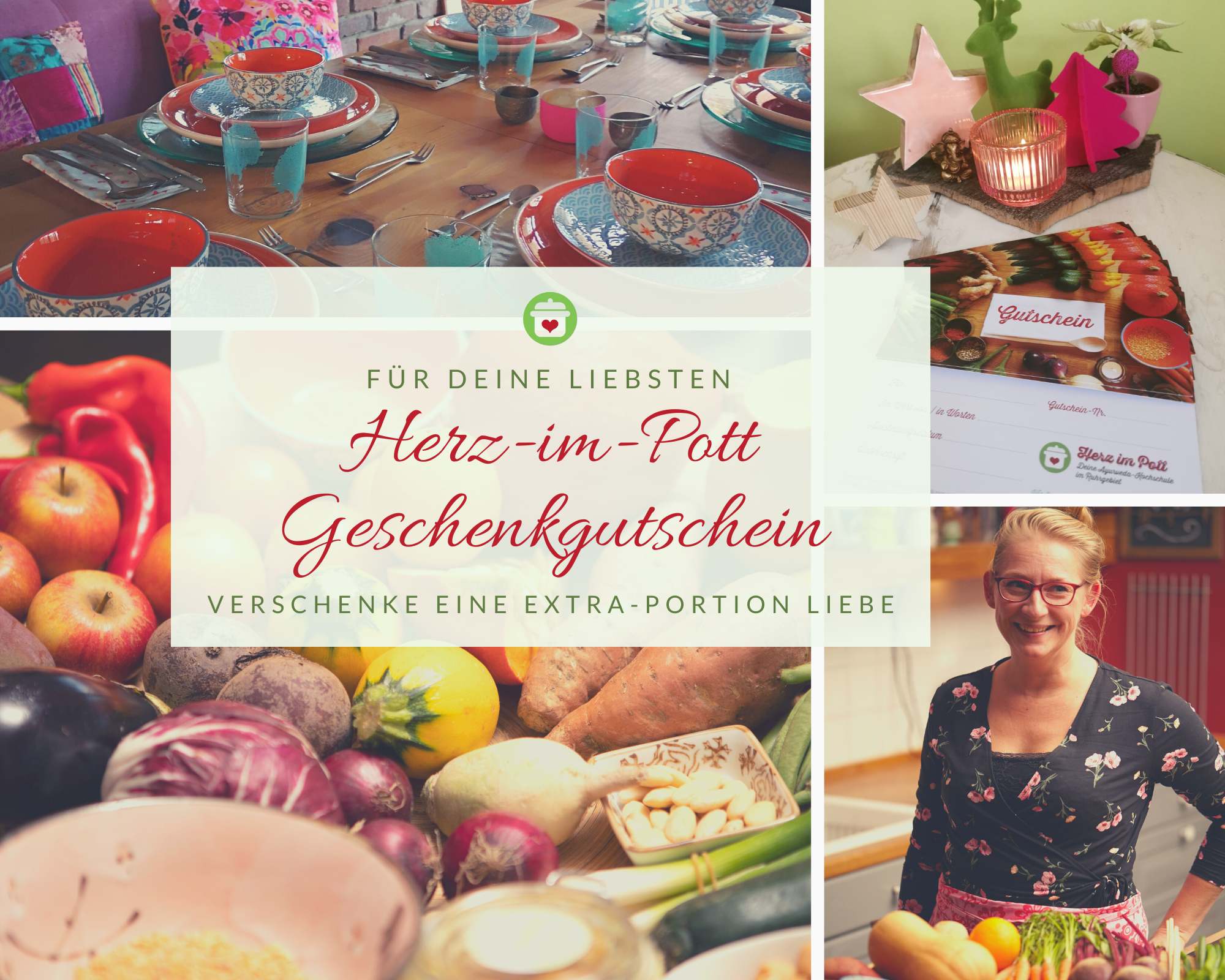 Ayurveda Kochseminar Kochkurs Ruhrgebiet Herzimpott Essen Gutschein Weihnachten