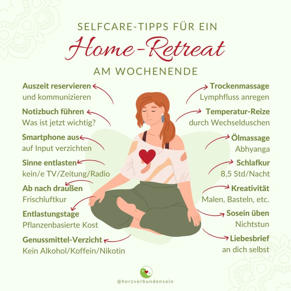 Tipps Home Retreat Selicare Ayurveda Blogartikel