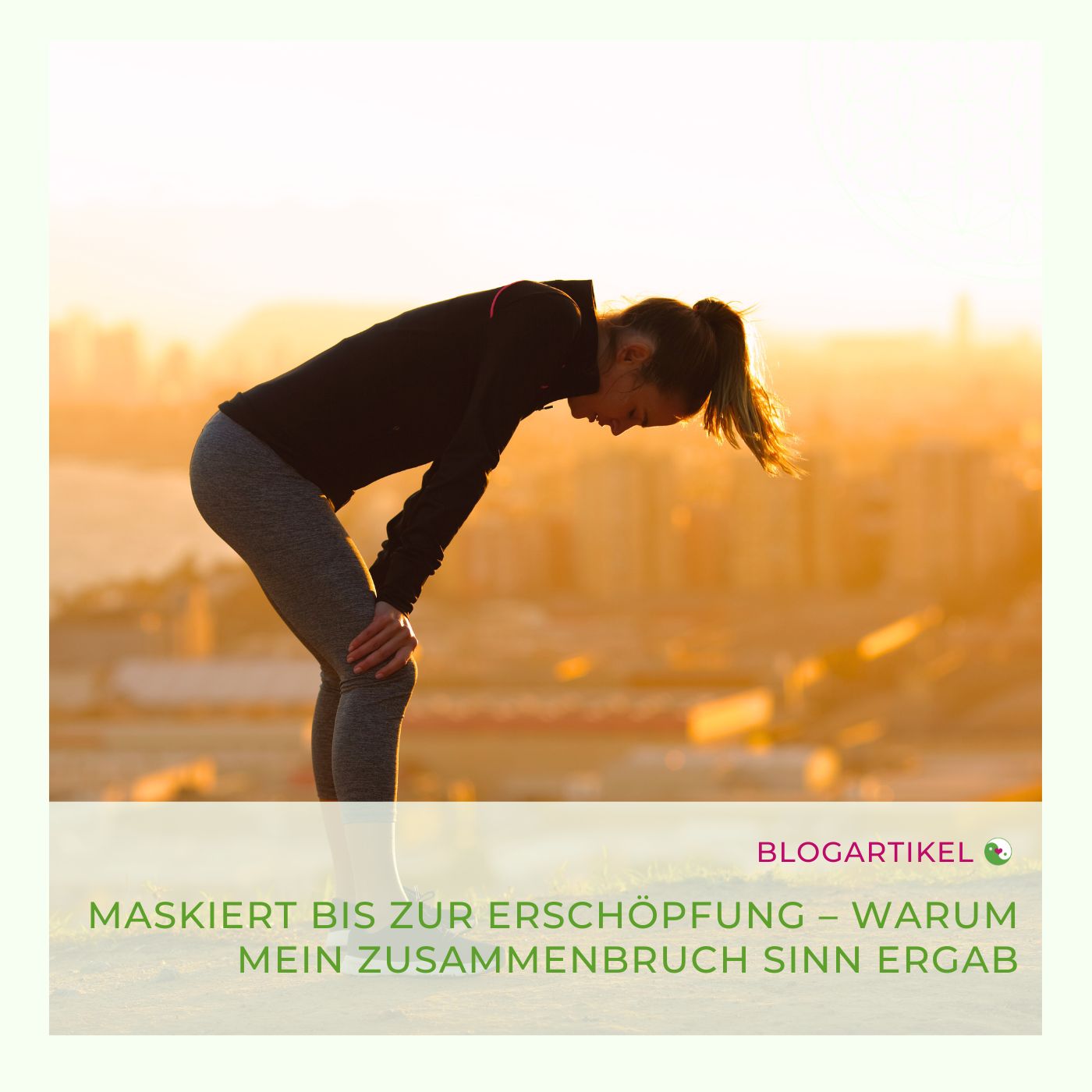 Blogartikel Weiblicher Burnout Maskierung ADHS Perimenopause